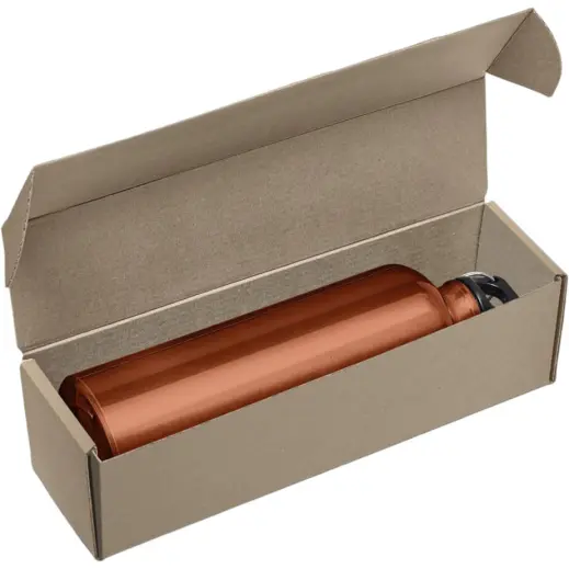 Solano Bottle in Bianca Custom Gift Box Burnt Orange